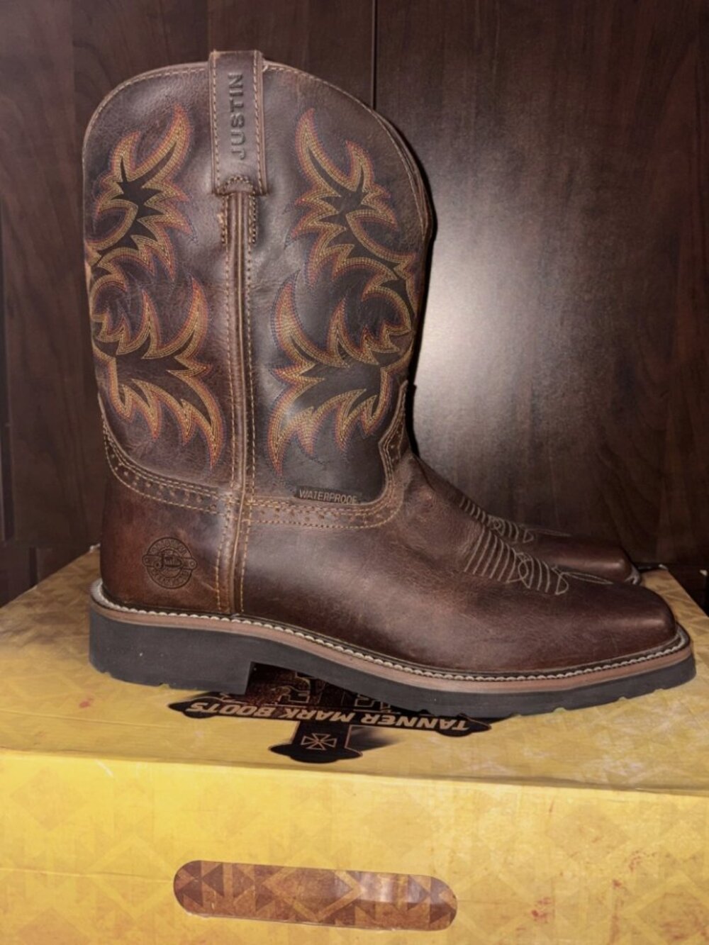 Justin Work Boots | Retail price: $ 170